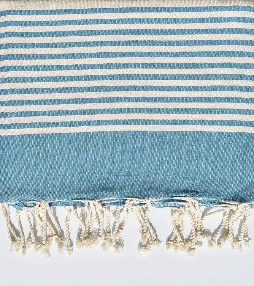 JETé bleu canard avec rayures  - 2