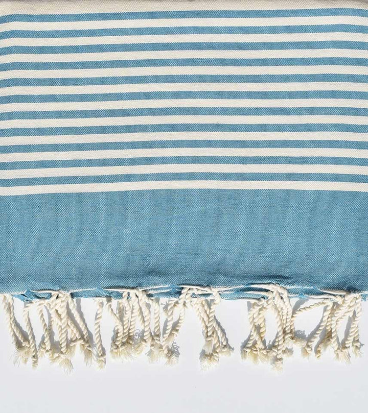 JETé bleu canard avec rayures  - 2