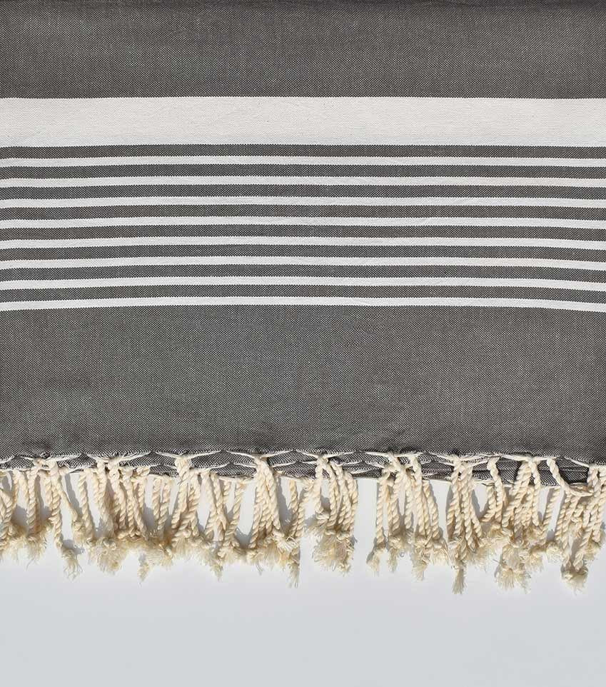 Jeté gris taupe 2m*2.80m  - 2