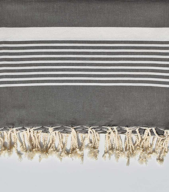 Jeté gris taupe 2m*2.80m  - 2