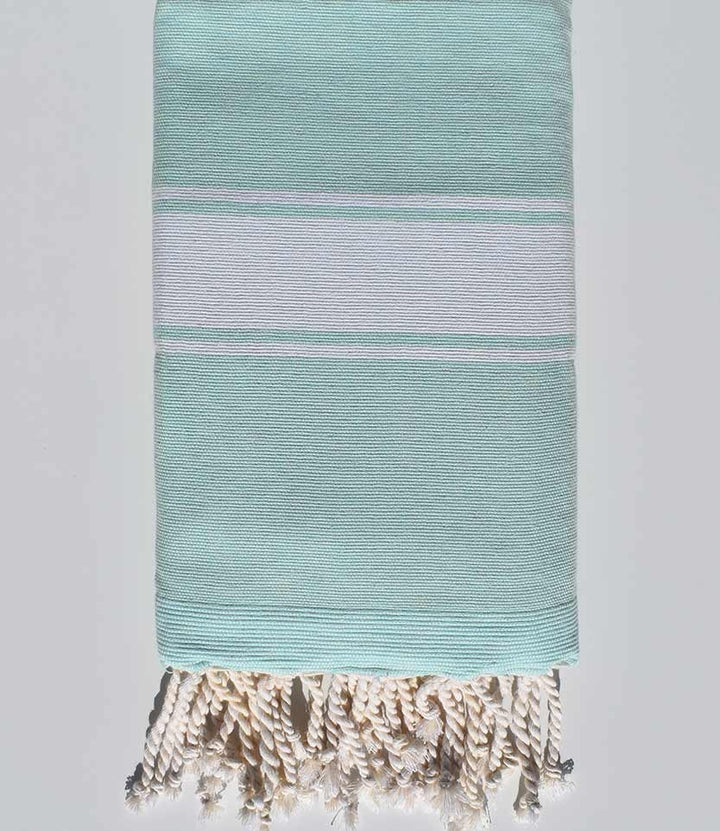 Fouta éponge couleur vert givré Fouta Tunisia - 1