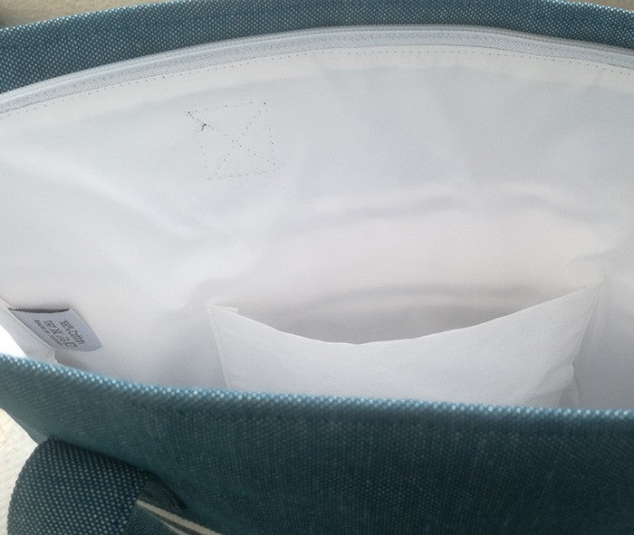 Sac de plage fouta bleu bondi Fouta Tunisia - 1