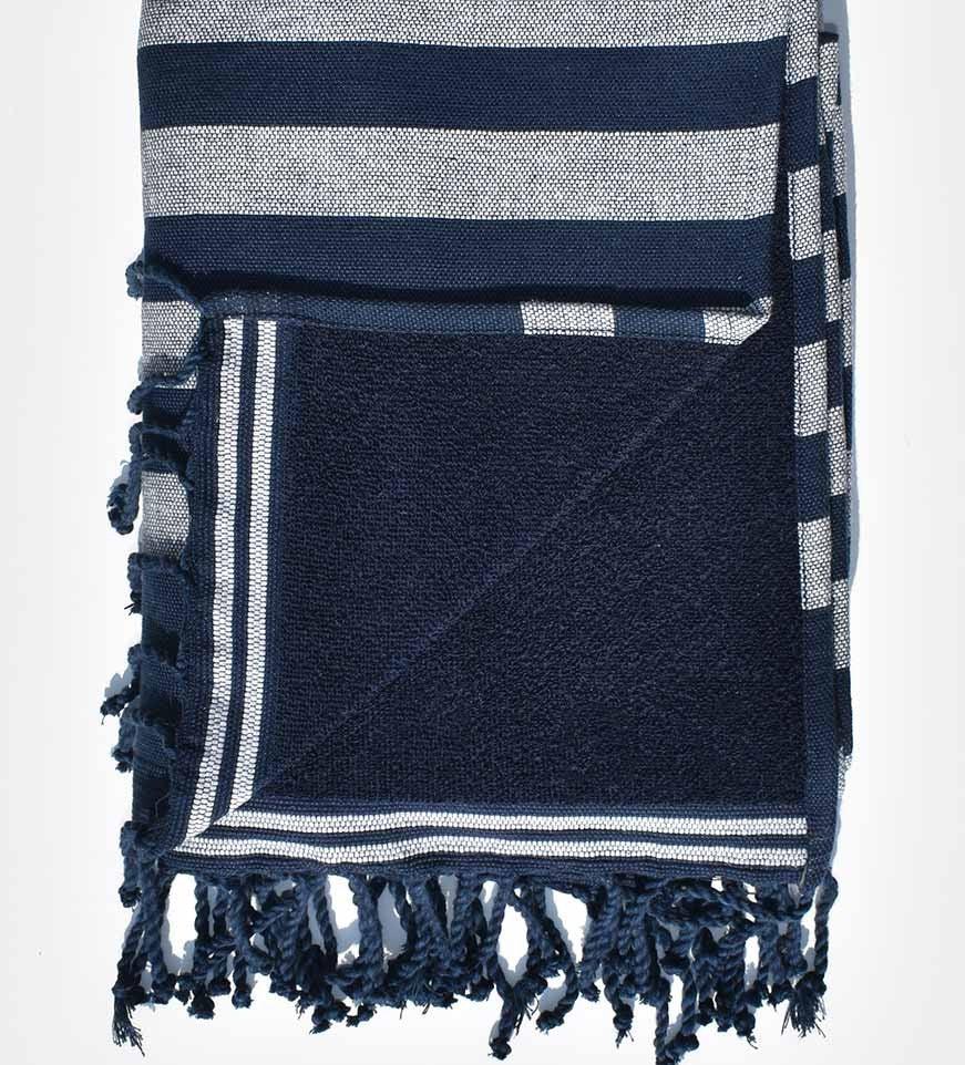 Éponge bleu nuit et gris  - 2