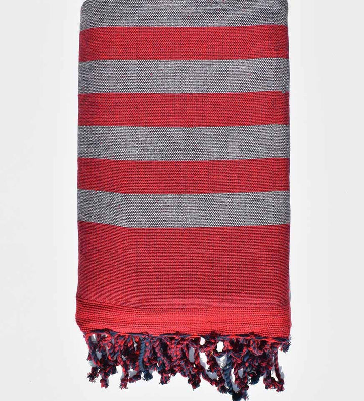 Eponge rouge foncé et gris  - 1