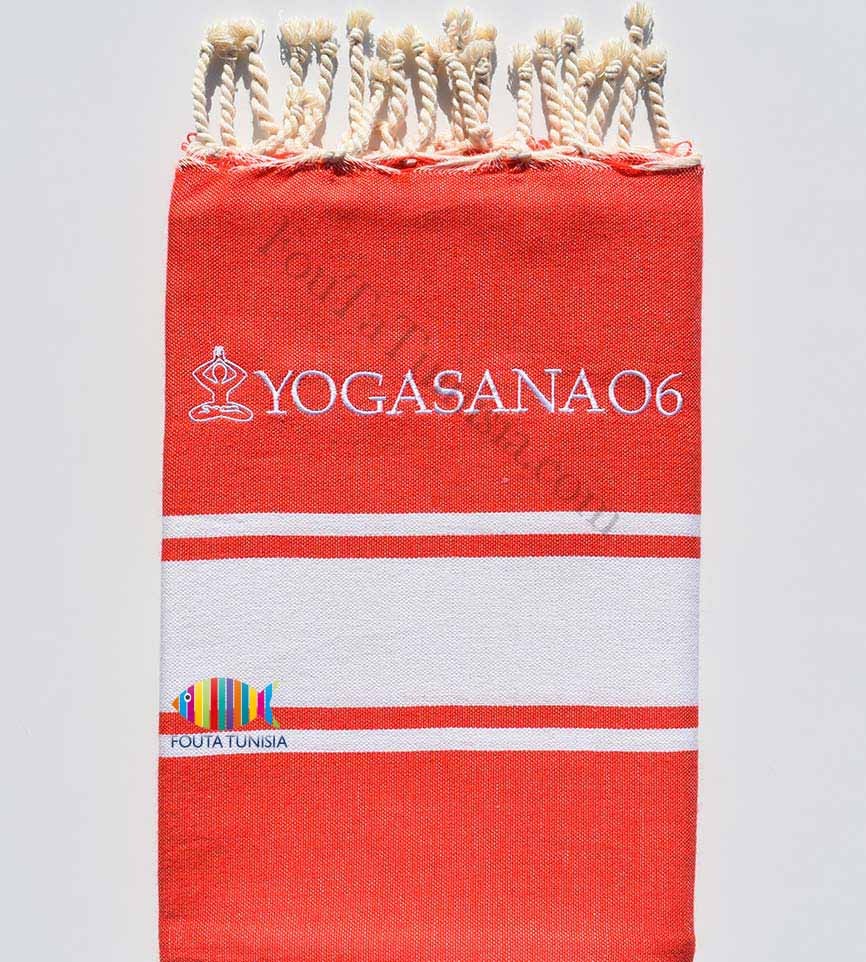 Serviette de plage personnalisée pour yoga Fouta Tunisia - 1