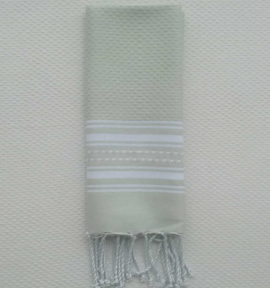 Mini fouta vert amande Fouta Tunisia - 1