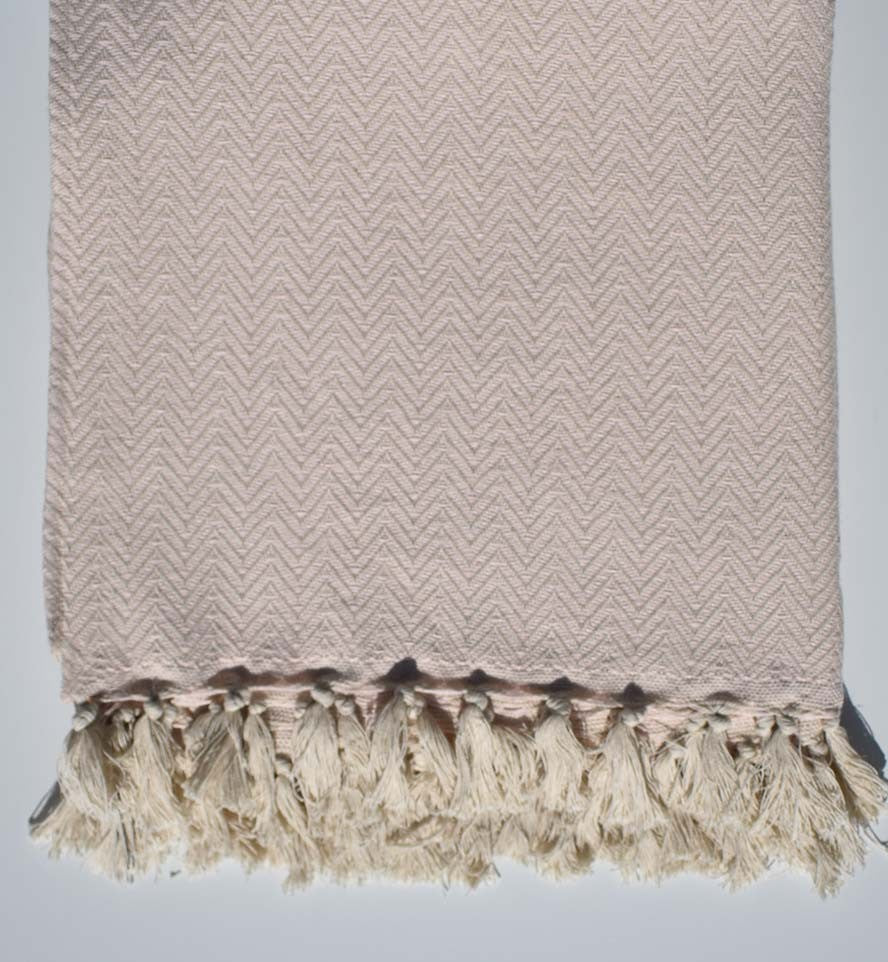 Plaid rose bébé Fouta Tunisia - 1