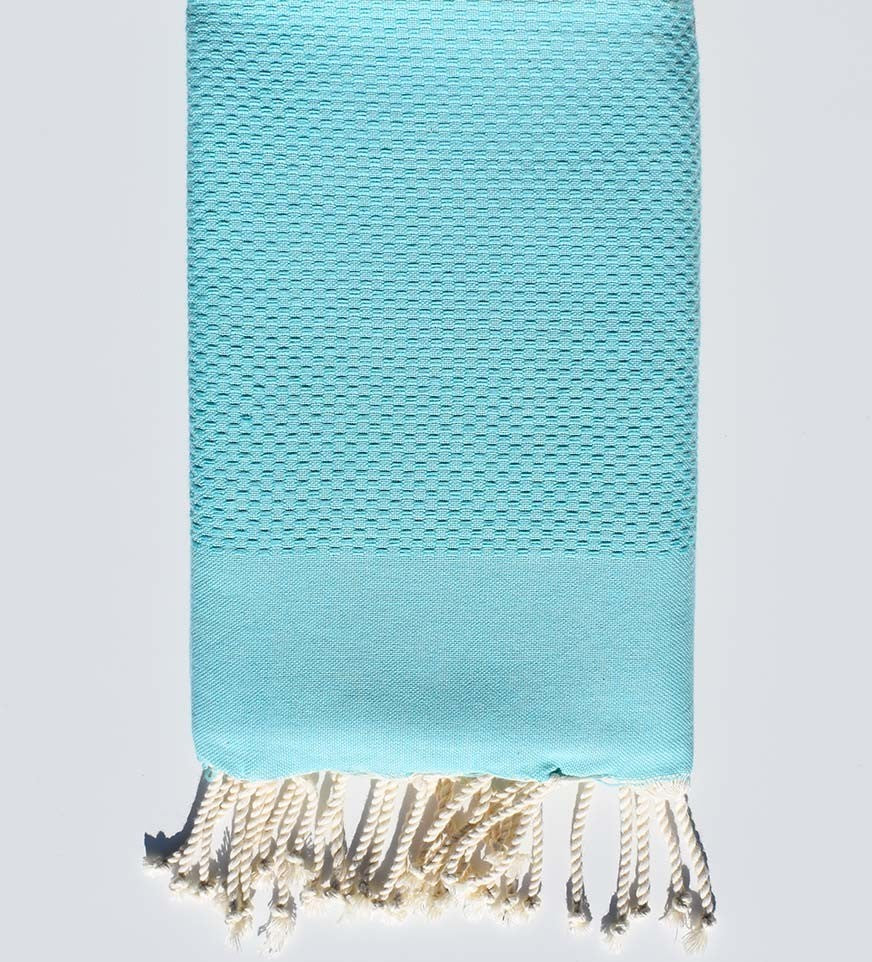 Serviette de plage unie mers du sud  - 1